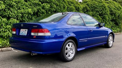 2000 Honda Civic Si Sells For 50000 At Bring A Trailer Auction Autoblog