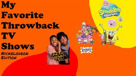 Favorite Throwback Tv Shows Nickelodeon Edition 🧡 Youtube