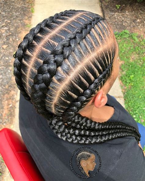 Sometimes also known as the shape up or edge up haircut this look involves straightening the hairline with clippers. 35 Stitch Braids Styles