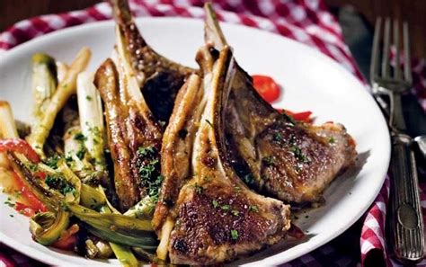 Mexican Chilli Lamb Chops With Sweet And Sour Leeks Cooking And Baking