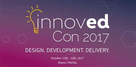 innoved Con 2017: A Conference For Visionary Instructional Design