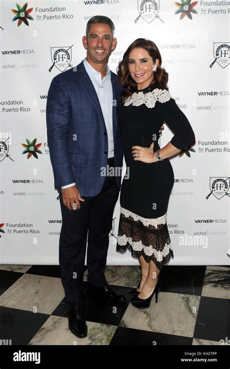 New York Ny Usa Th Nov Jorge Posada And Laura Posada