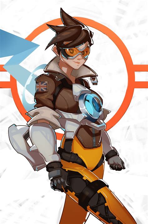 Overwatch Tracer By Splashbrush On Deviantart Overwatch Tracer