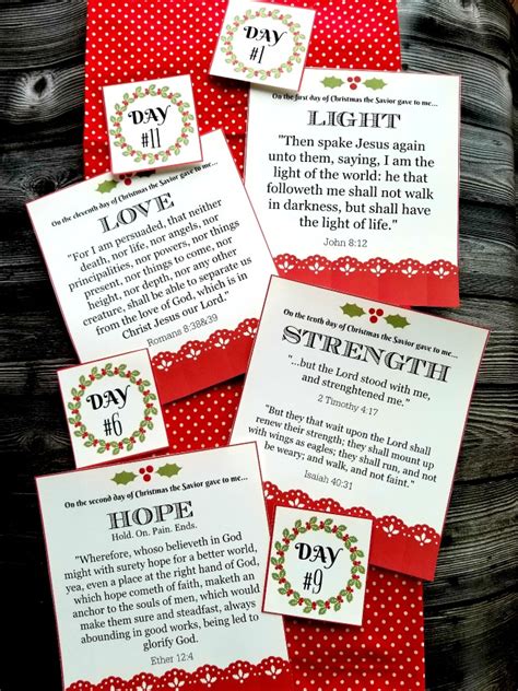 See more ideas about christmas gifts, 12 days of christmas, christmas. 12 Days of Christmas (gifts of the Savior) with Free ...
