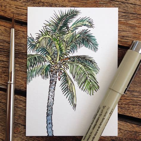 Thats A Good Palm Tree Palm Tree Art Art Palm Tree Drawing