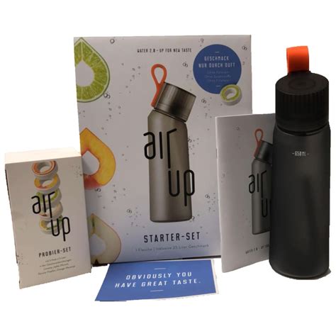 Once you create a delivery request and select a forwarder for your order, you'll be given an address for shopping in germany. air up Starter-Set (Trinkflasche mit 5 Aroma Pads)