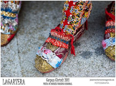 Lagartera Corpus Christi 2011 Shoes Culture Embroidered