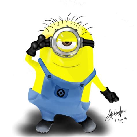 Kevin The Minion By Bianchacrystiantyk On Deviantart