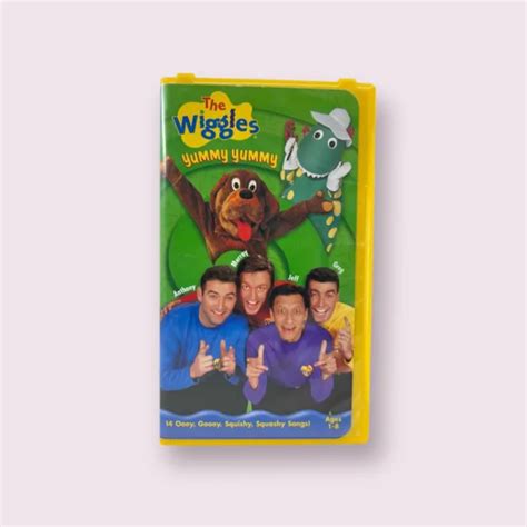The Wiggles Yummy Yummy Vhs 1999 Clamshell Case Fruit Salad Song