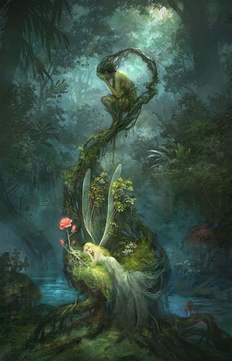 Artstation Fairy Of The Forest
