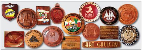 Hand Crafted Highest Quality Carved Wood Wall Plaques