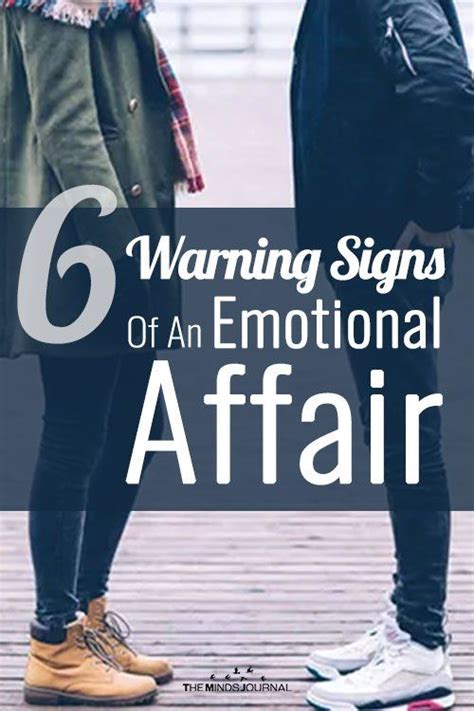6 Warning Signs Of An Emotional Affair Emotional Affair Emotional