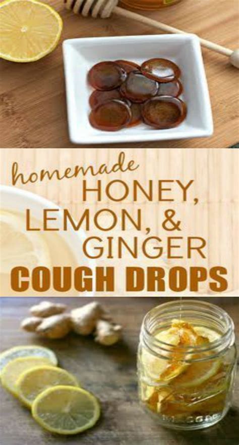 Recipe Homemade Honey Lemon Cough Drops With Ginger Homemade Cough