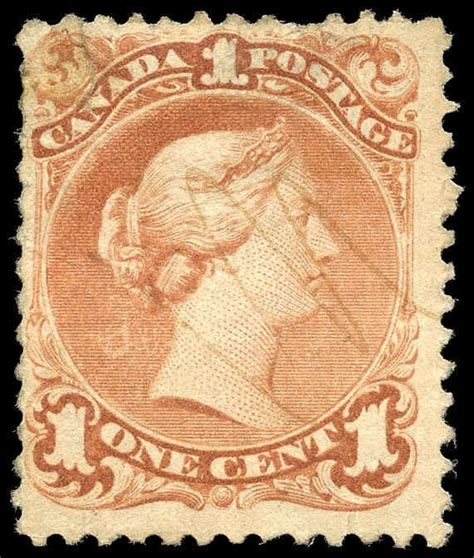 Buy Canada 31 Queen Victoria 1868 1¢ Used Fine U F 003