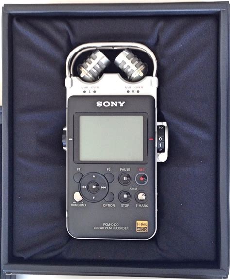 Sony Pcm D100 Unboxing Recorder Creative Field Recording