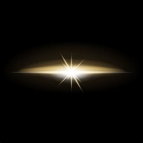 Gold Light Line Vector Hd Png Images Gold And White Light Streak Line