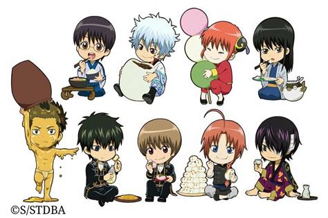 Gintama X Kyoto Anime Chibi Chibi Anime