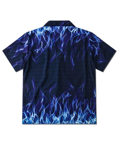 Short Sleeve Flame Shirt V13 Urkoolwear