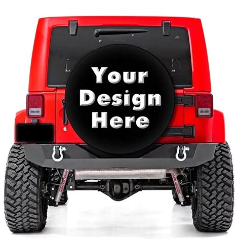 Custom Tire Covers Personalized With Logo Photo Text Design Yours
