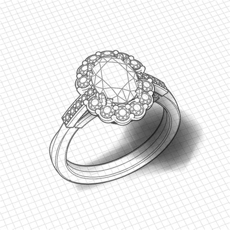 Engagement Ring Drawing At Explore Collection Of