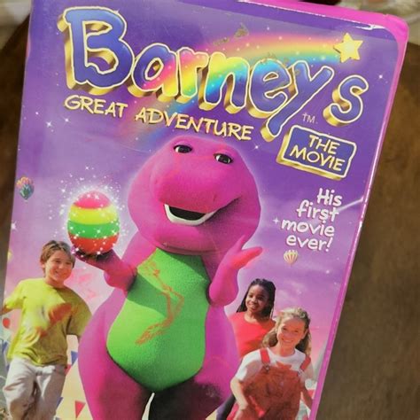 Barney Other Barneys Great Adventure Original Vhs Poshmark