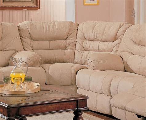 Freedom sectional genuine leather sofa *beige. Beige Saddle Fabric Stylish Modern Reclining Sectional Sofa