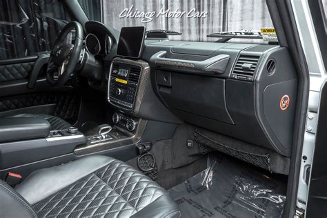 2017 Mercedes Benz G63 Amg Suv Exclusive Diamond Stitched Interior