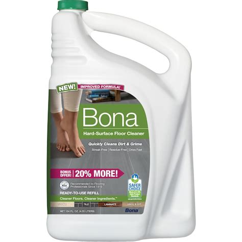 Bona 154 Fl Oz Unscented Liquid Floor Cleaner In The Floor Cleaners