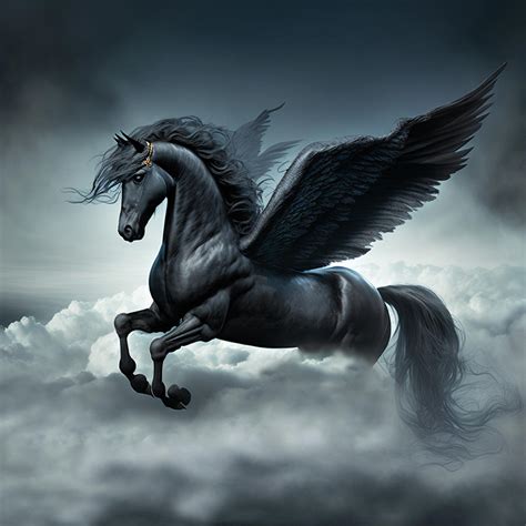 Black Pegasus Photograph By Athena Mckinzie Pixels