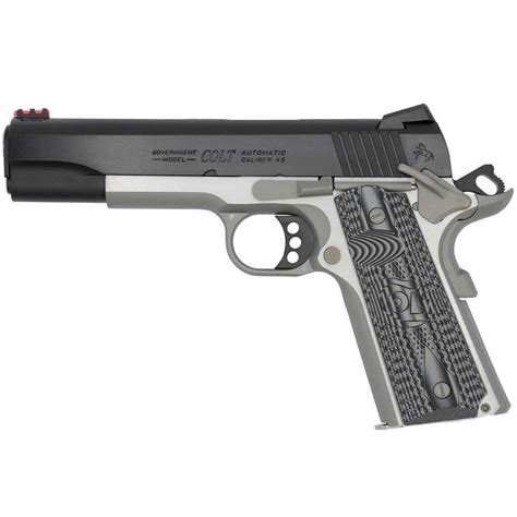 Colt Series 70 Competition 45 Auto Acp 5in Blued Pistol 81 Rounds