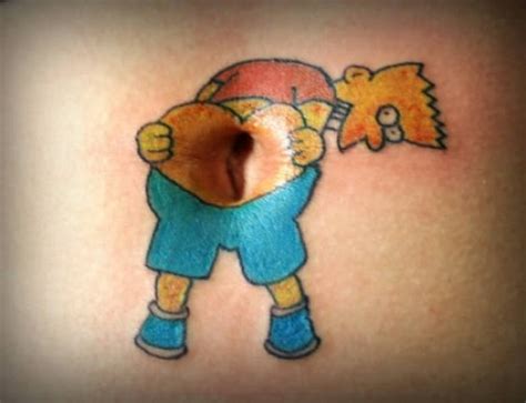 Bart Simpson Tattoo Walyou