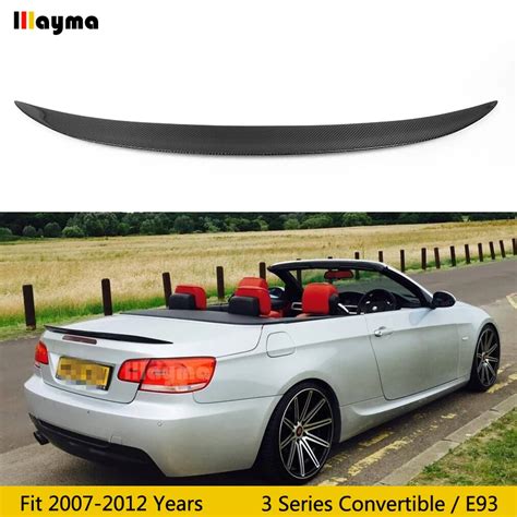 P Style Carbon Fiber Rear Trunk Spoiler For Bmw 3 Series Convertible