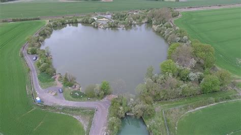Nash Lakes Royston Kingfisher Lake Day Ticket Drone Views Pt2