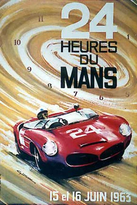 Autographica A Le Mans Tribute With Classic Posters The Past