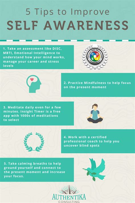 5 Tips To Improve Self Awareness Self Awareness Self Development