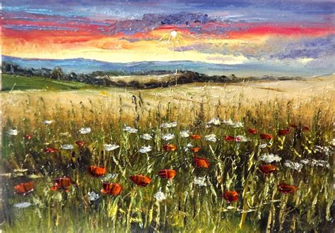 Sunsets Wildflowers By Kasia1989 On Deviantart