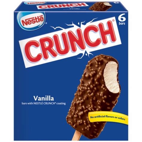 Nestle Crunch Ice Cream Bars 6 Ct Frys Food Stores