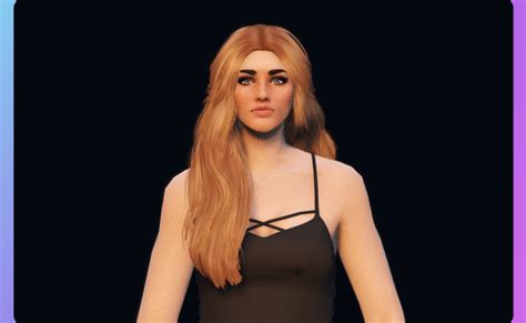 Long Hairstyle For Mp Female Gta5 Mods Otosection