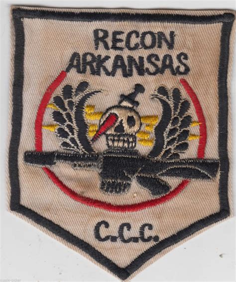 Us Army Special Forces Recon Team Arkansas Ccc Macv Sog Vietnam Patch
