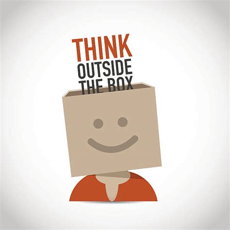 Best Think Outside The Box Illustrations Royalty Free Vector Graphics