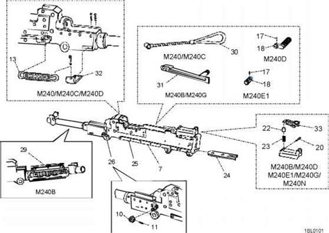 M240b Parts Diagram