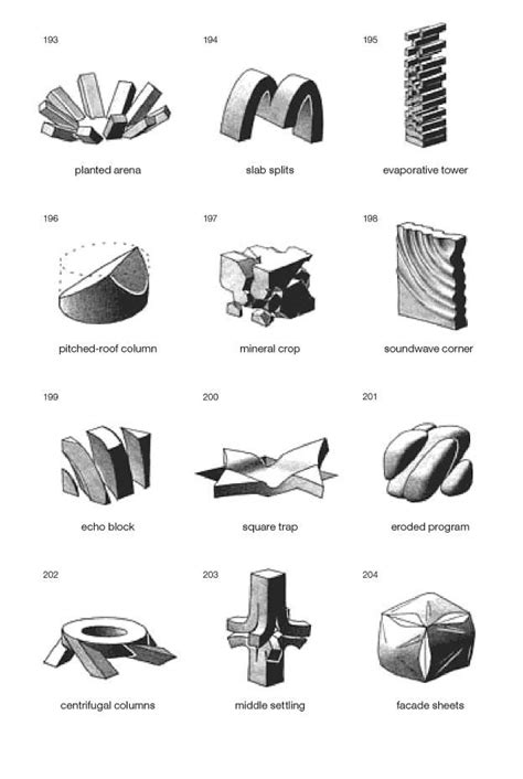 Siteless 1001 Building Forms François Blanciak Architectural