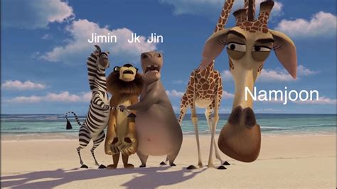 Contents 1 concept and creation 2 main characters. BTS AS MADAGASCAR CHARACTERS - YouTube