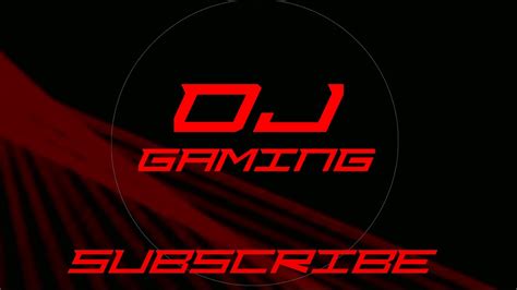 Dj Gaming Intro All New Youtube