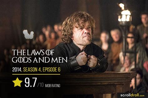 10 Best Game Of Thrones Episode Of All 8 Seasons As Per Imdb Ratings
