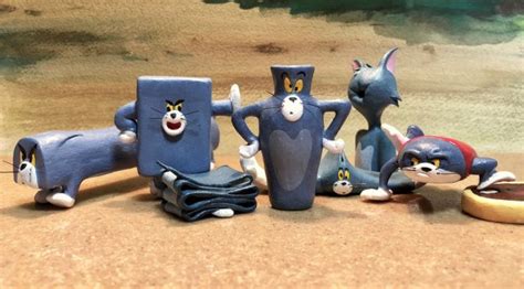 Malformed Tom From Tom And Jerry Sculptures Are Absolutely Hilarious