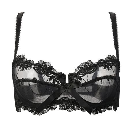 Varsbaby See Through Unlined Sheer Bra Sexy Lace Embroidery Bralette Ebay