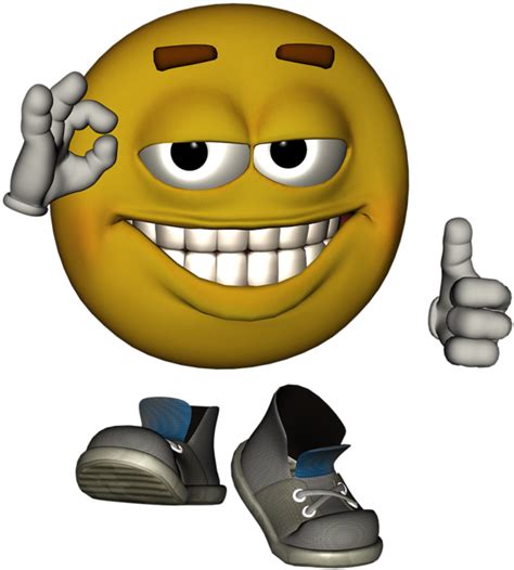 Thumbs Up Smiley Face Png