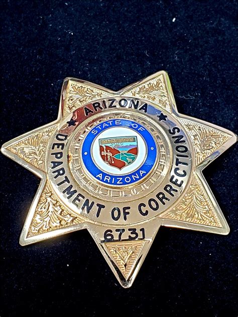 Collectors Badges Auctions Arizona Department Of Correction Officer