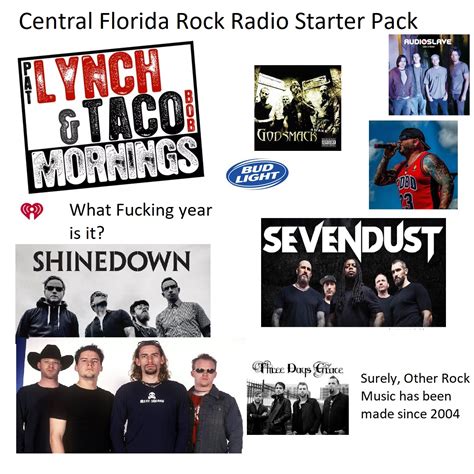 Central Florida Rock Radio Starter Pack Rstarterpacks